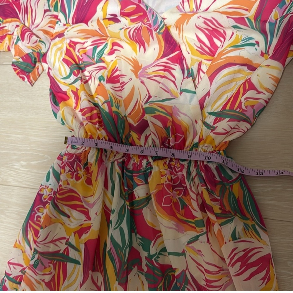 Flying Tomato Tropical Floral Dress - Picture 7 of 7